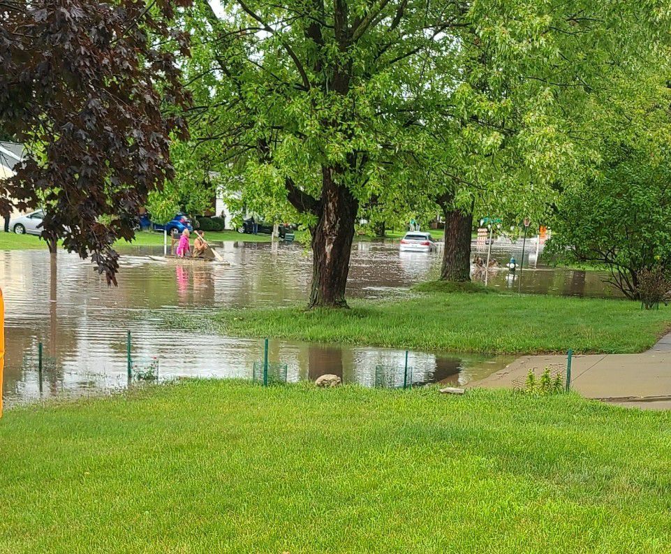 Fishing on 33rd Street